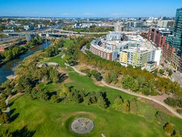 Steps away from Commons and Riverfront Park