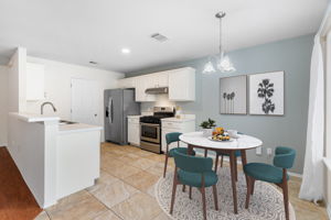 Dining area - Virtually Staged