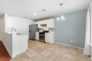 Large sized tile flooring