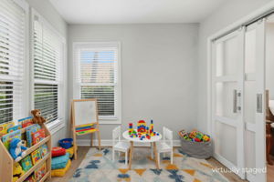 FLEX ROOM reimagined as Playroom...Virtually Staged