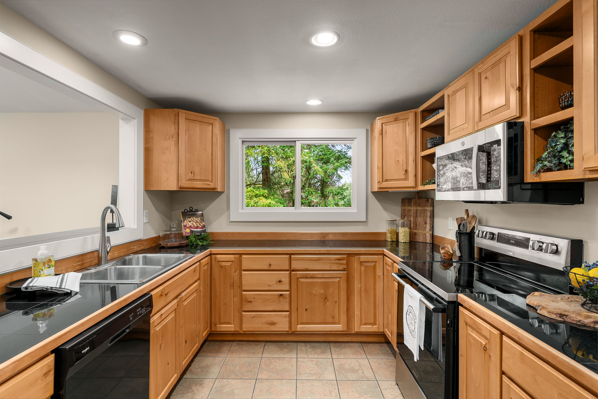 A bright kitchen at the heart of the home.