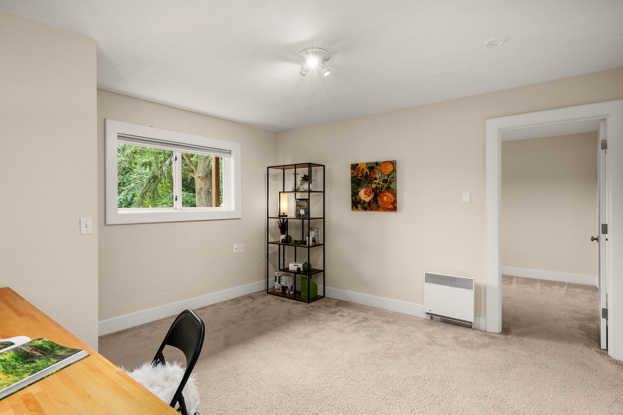 Daylight lower level expands the home's living possibilities.