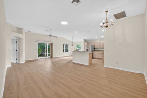 Living, Dining, Kitchen, and Dinette