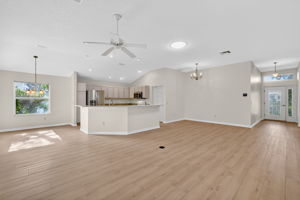 Living, Dining, Kitchen, and Dinette