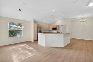 Living, Dining, Kitchen, and Dinette