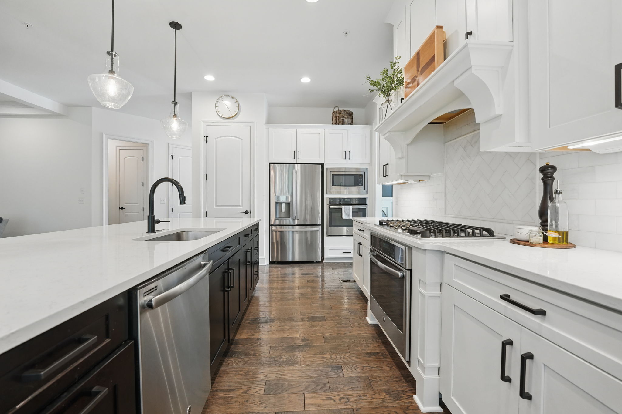 Custom lighting throughout home