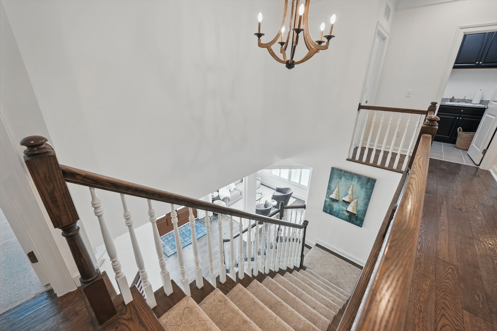 Let's head upstairs...