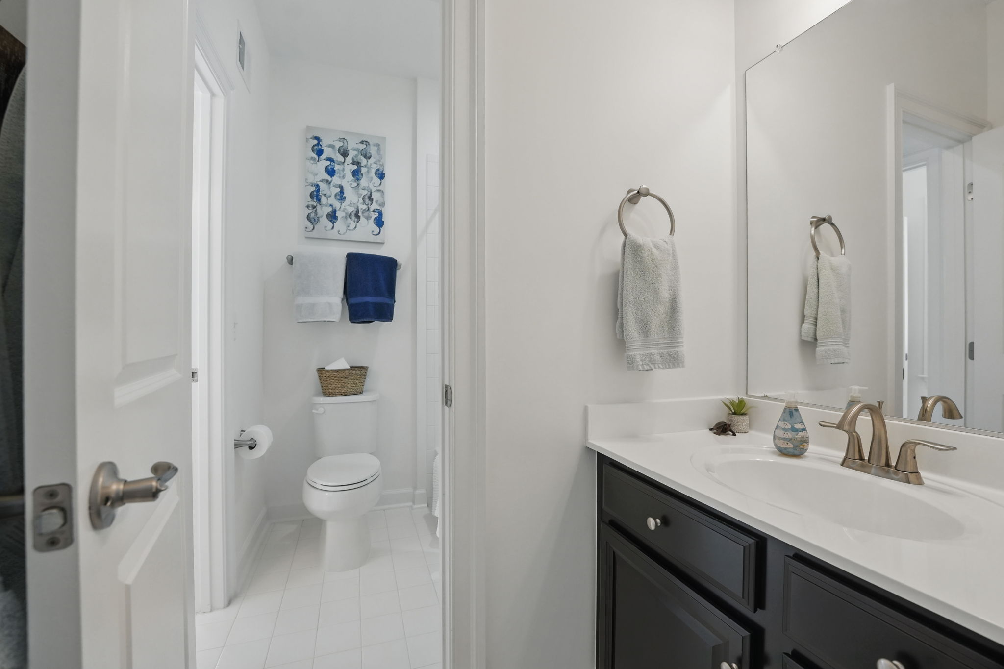 Bedroom #2 sink and vanity