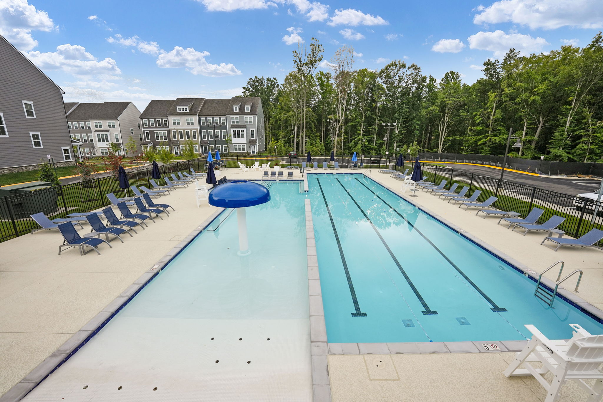 and the newest pool (3) in the community