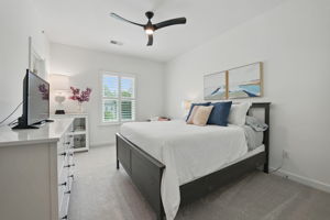 Bedroom #3 new plush carpet