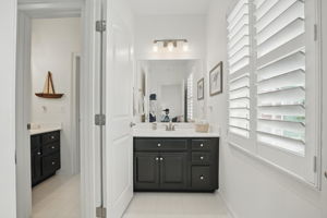 Bedroom #3 sink and vanity