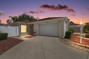 Twilight Front Elevation