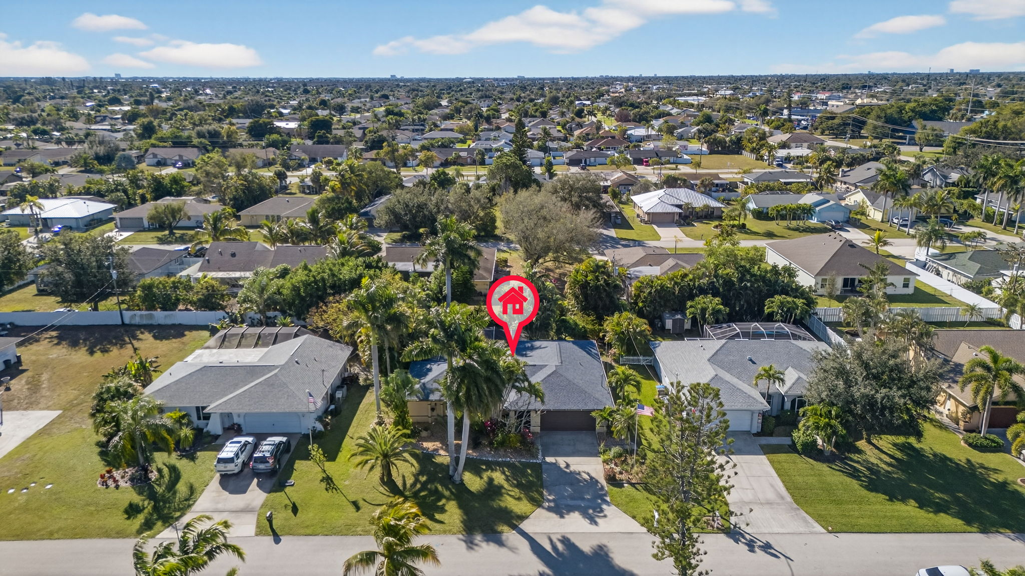 Aerial Front Exterior 4 - marker