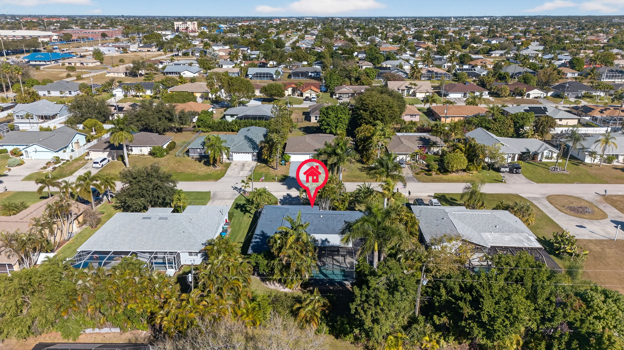 Aerial Rear Exterior - marker