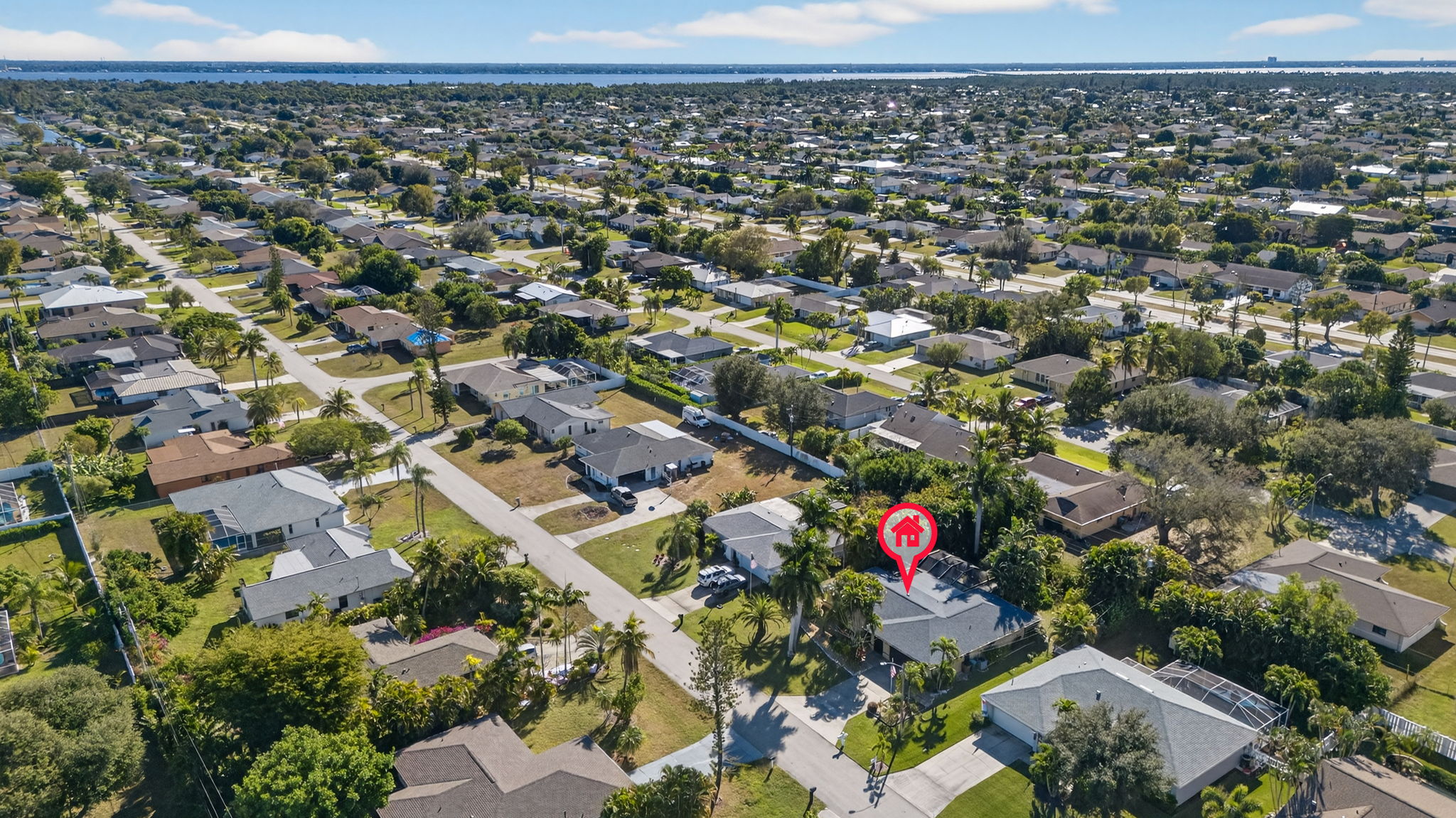 Aerial Front Exterior 5 - marker