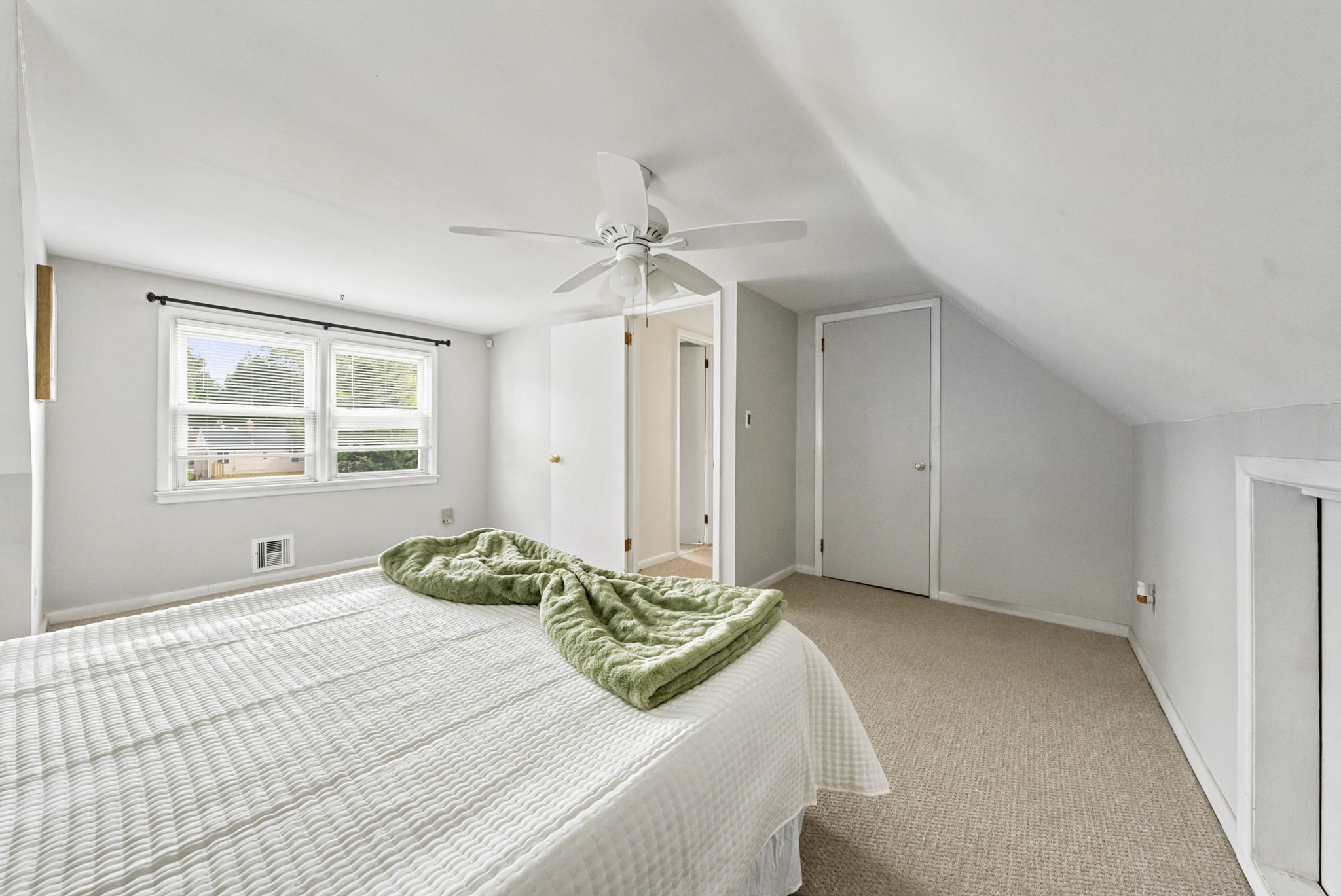 Bedroom #3-Second Floor-Spacious Bedroom with Lots of Floor Space and WIC and additional eve-storage.