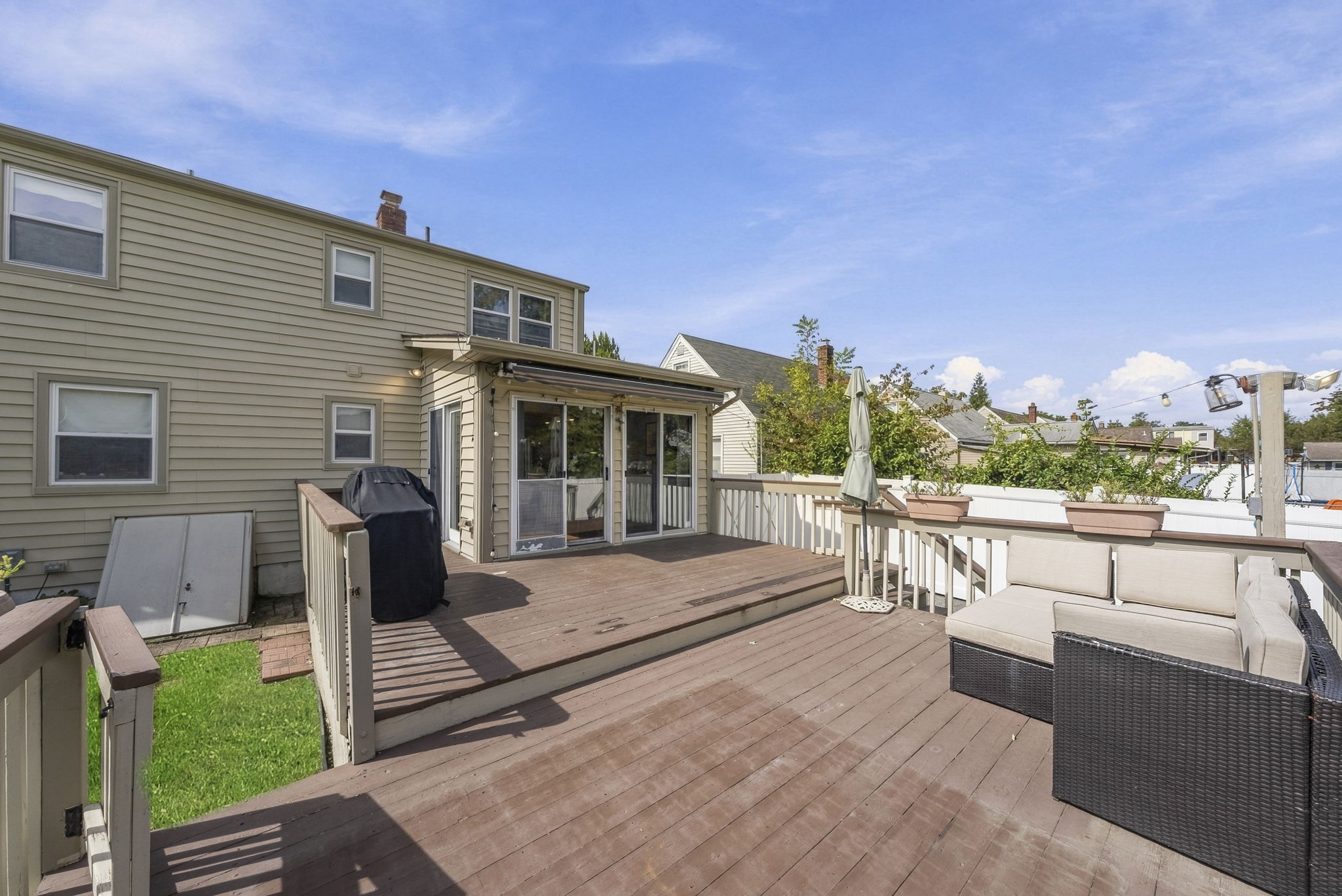 Large Level Backyard