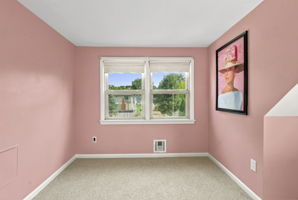 Bedroom #4-Second Floor-Spacious Bedroom with Lots of Floor Space and WIC and additional eve-storage.