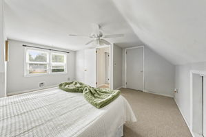 Bedroom #3-Second Floor-Spacious Bedroom with Lots of Floor Space and WIC and additional eve-storage.