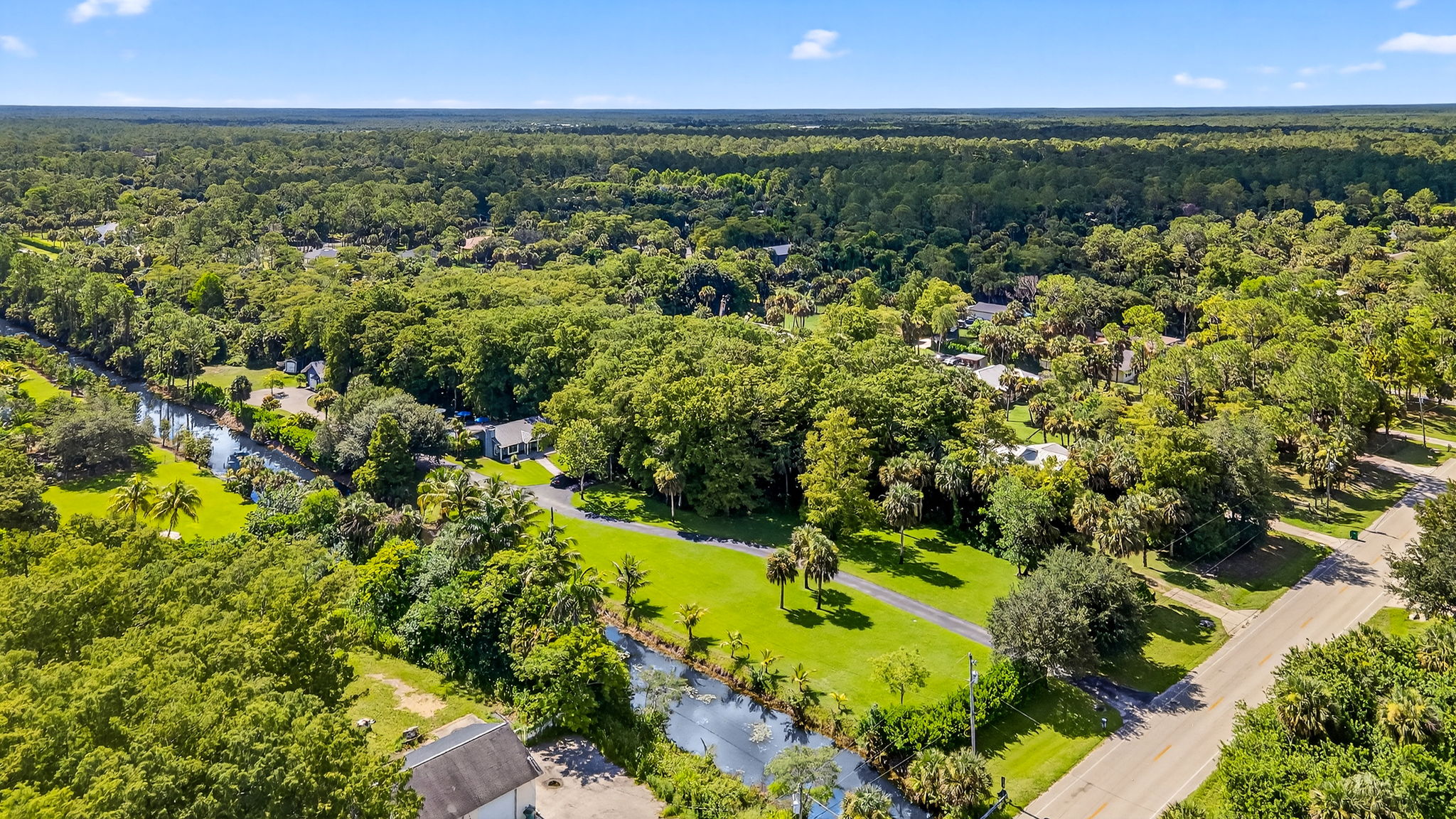 Aerial Front Exterior 2