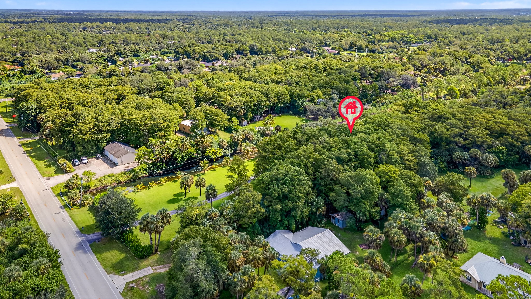 Aerial Front Exterior 3 - marker