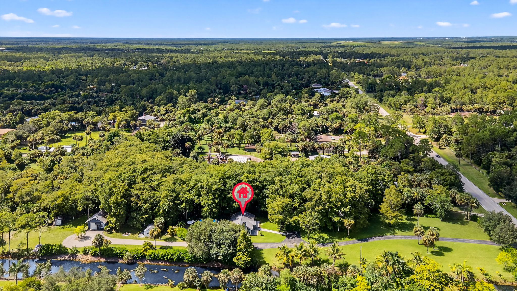 Aerial Side Exterior - marker