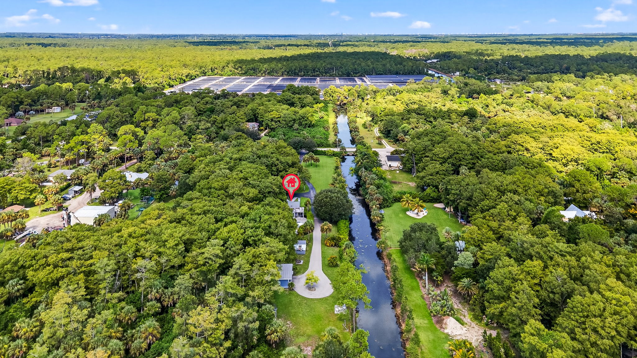 Aerial Rear Exterior 2 - marker