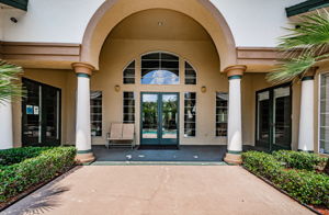 Clubhouse Rear Entrance