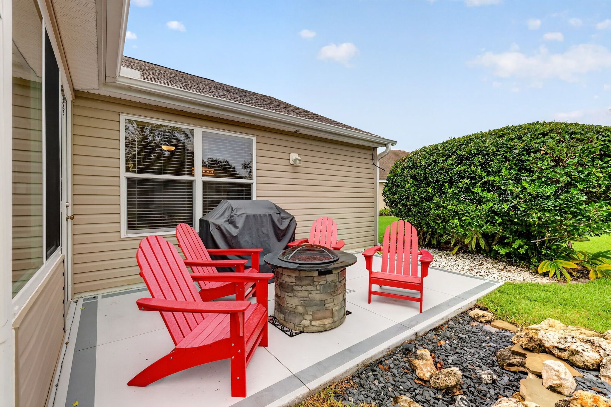 Rear Patio