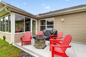 Rear Patio