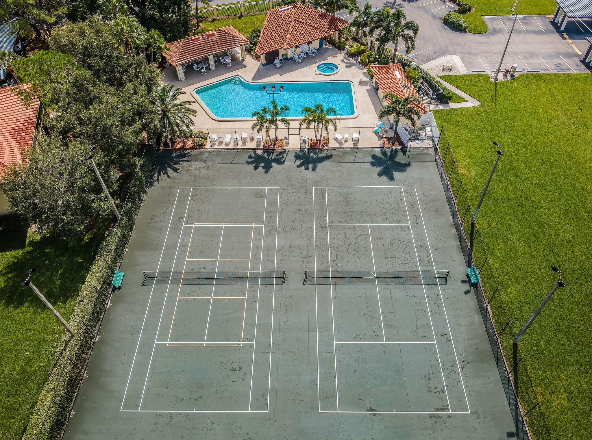 16-Tennis and Pickleball Courts