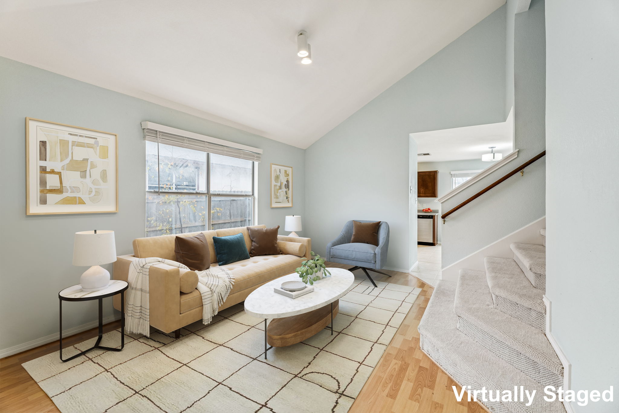 Welcome to 1709 Southeastern Trl, Round Rock, Texas 78664. As you walk in the front door, you'll be greeted to the secondary living room. The main living room is at the back of the house.