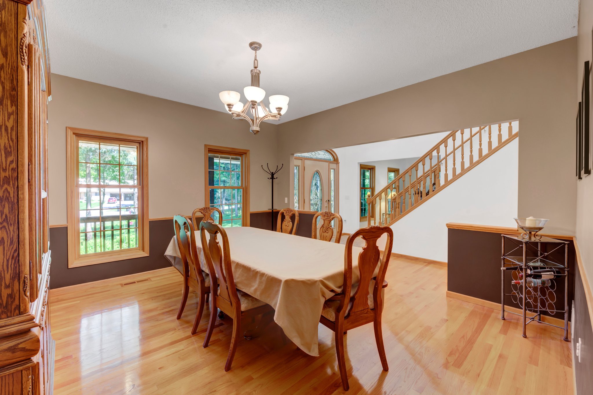 Spacious dining room to host those holiday gatherings