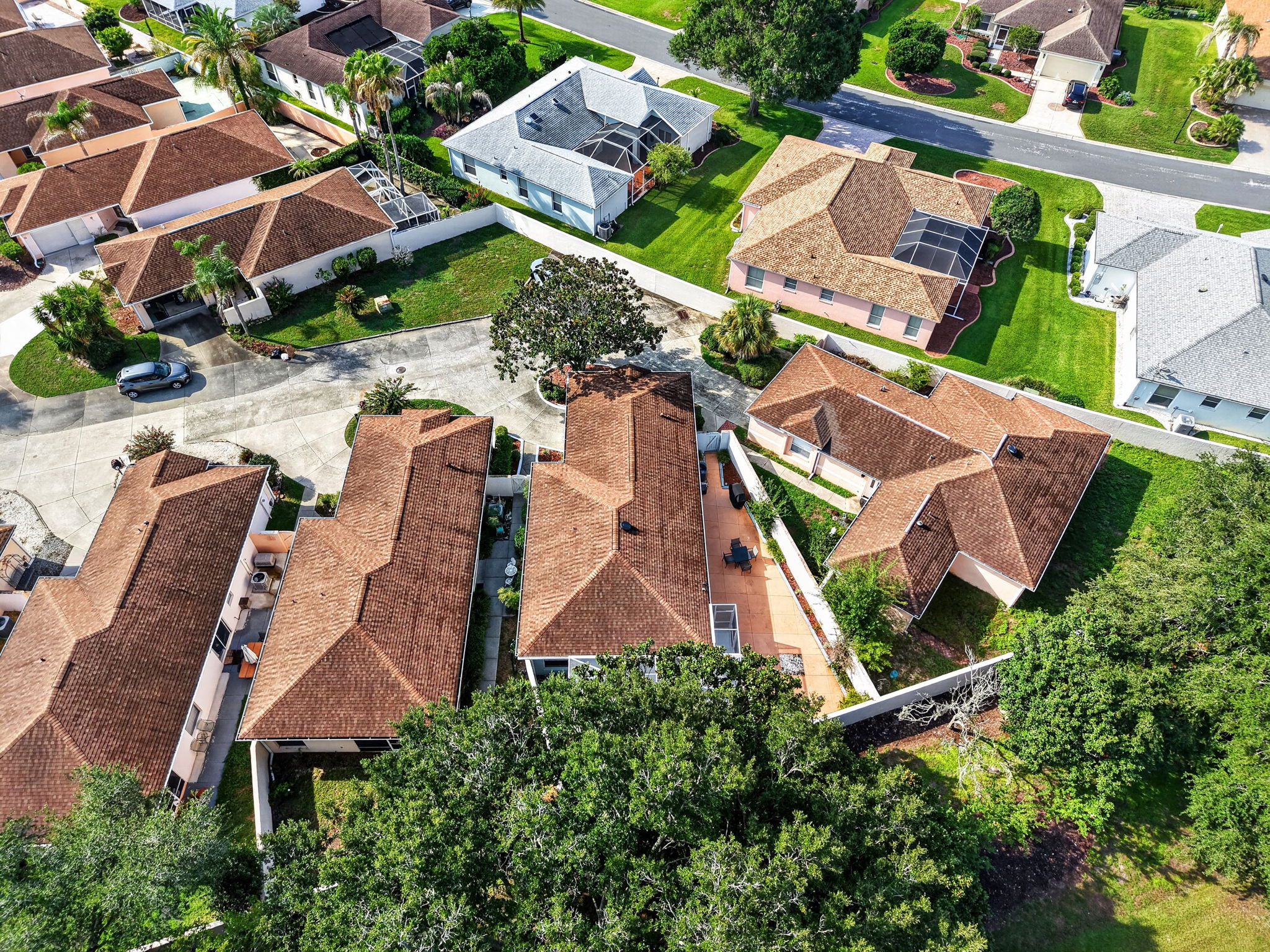 Aerial Rear Elevation