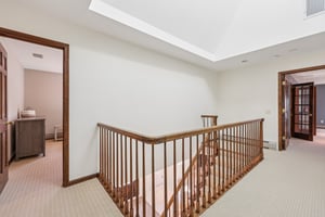 Upstairs Hall, new paint