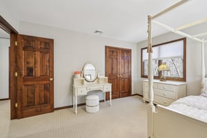 Bedroom 3 Double closets