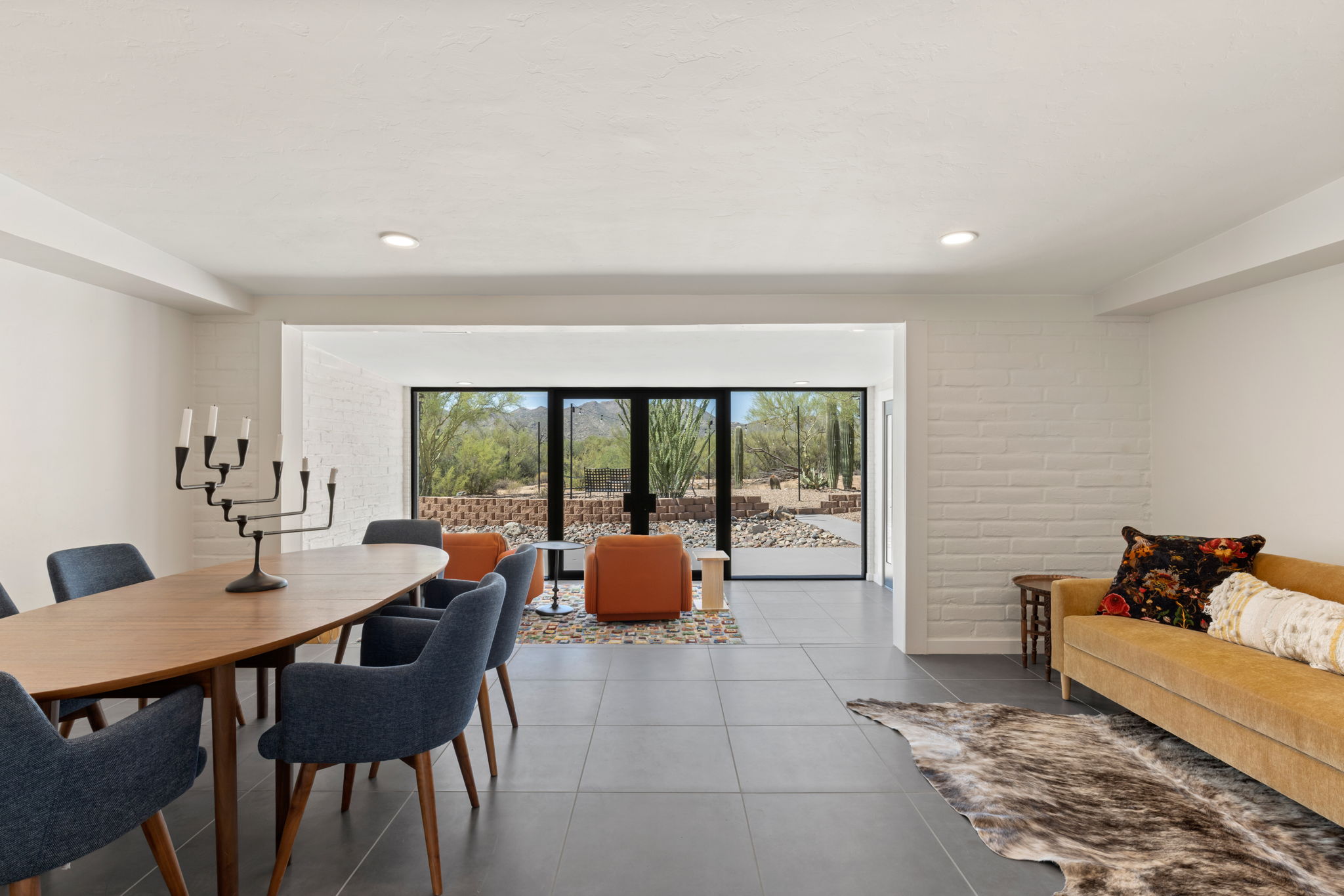 All New Large Format Ceramic Tile Throughout