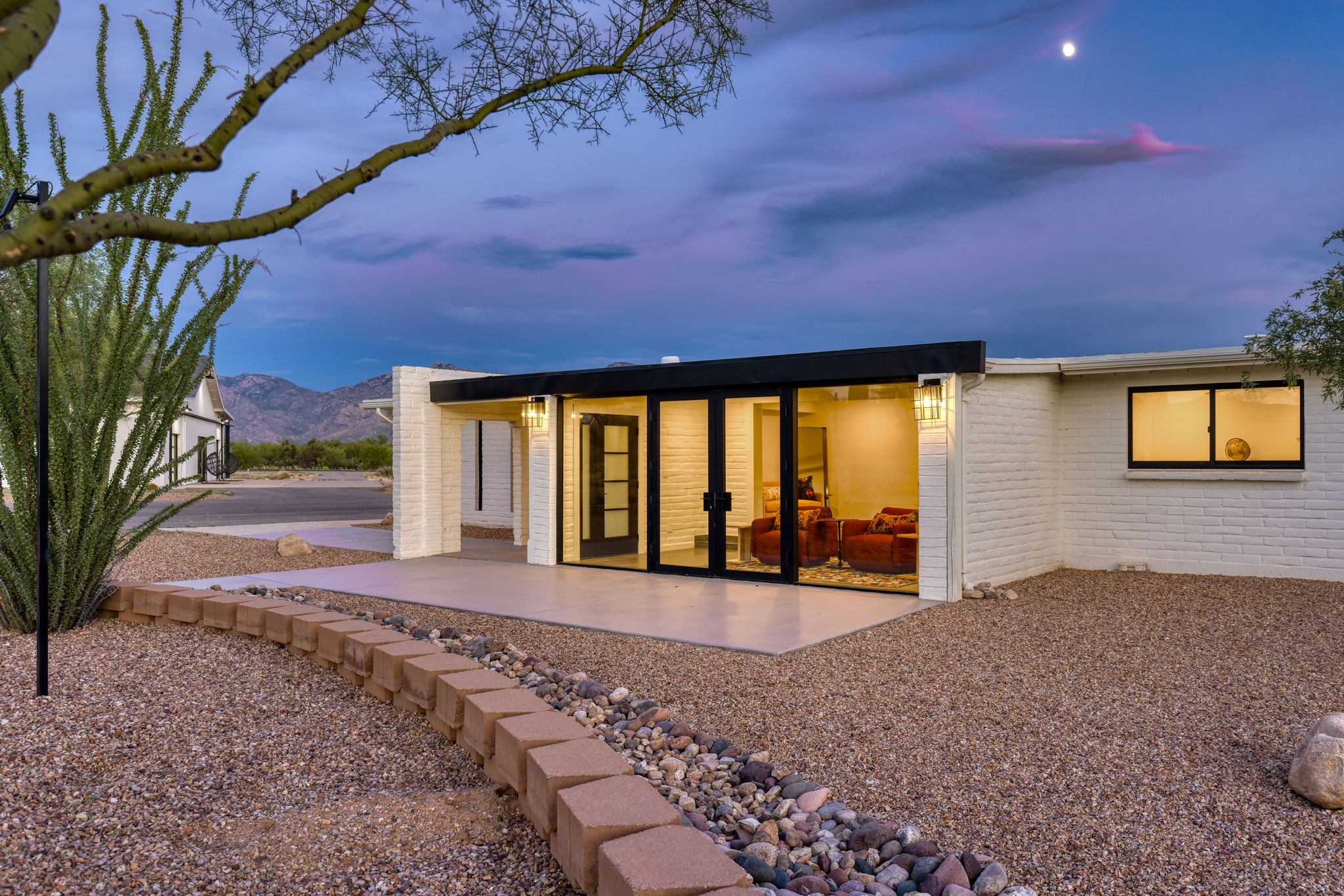 Modern Spin on a Classic Burnt Adobe Ranch-Style Home