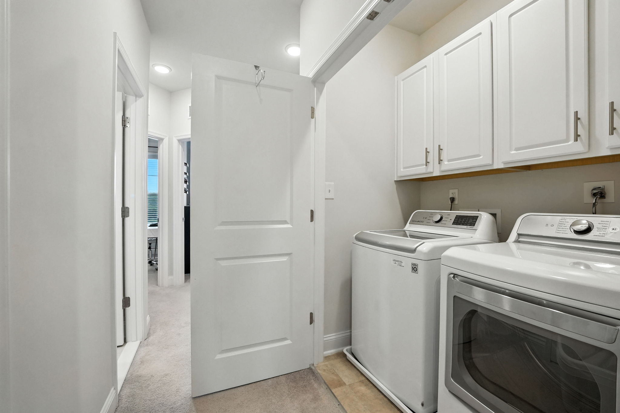Laundry Room on Bedroom Level