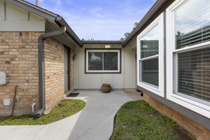 Front walk up