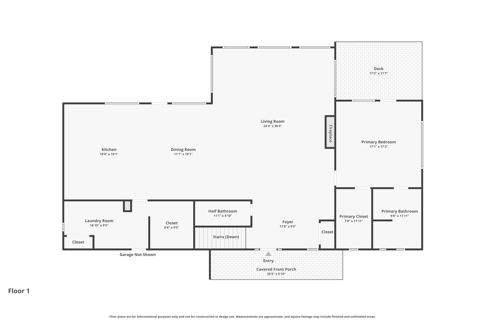 Main Level Floorplan