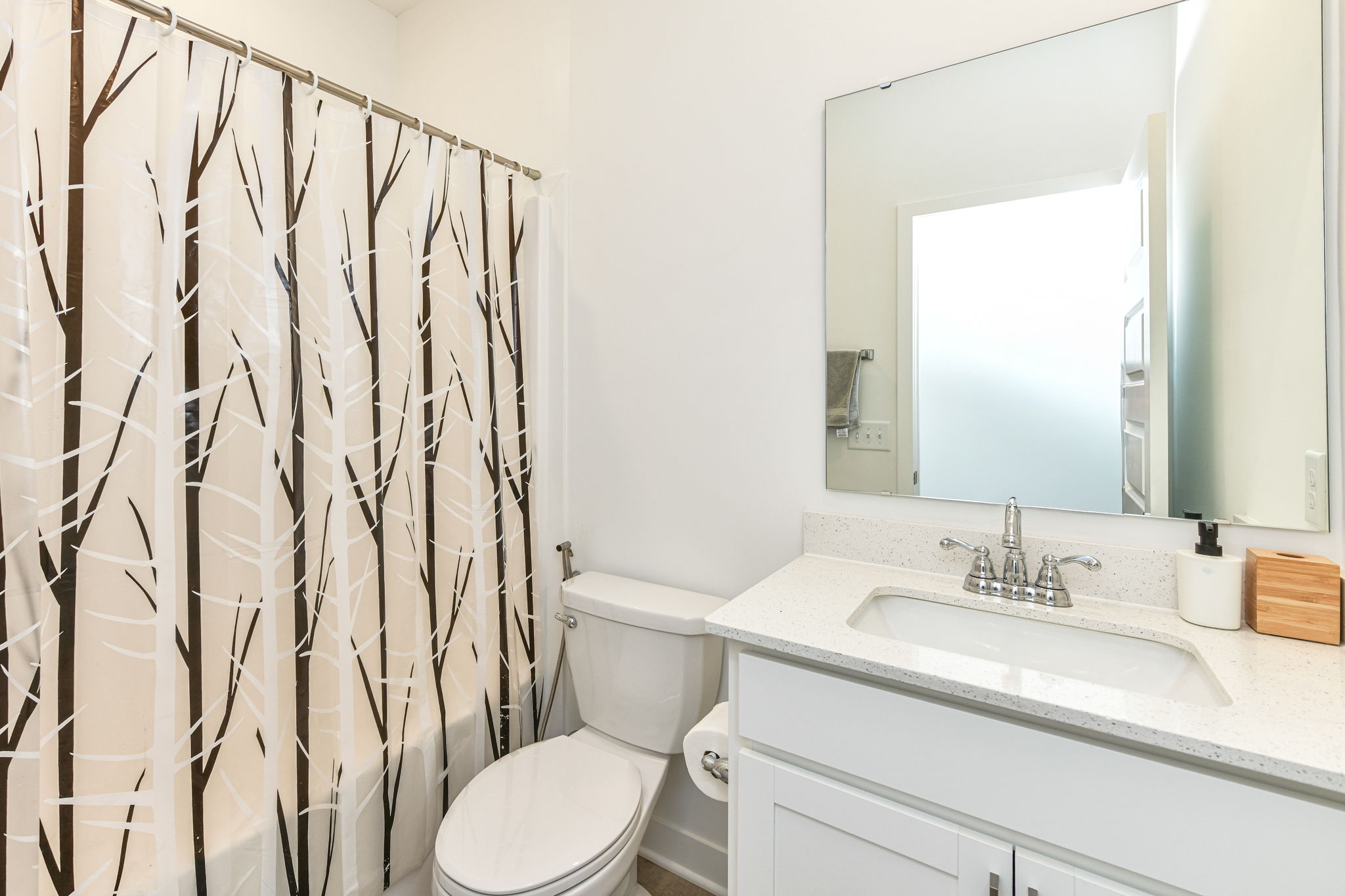 Guest Full bath ensuite