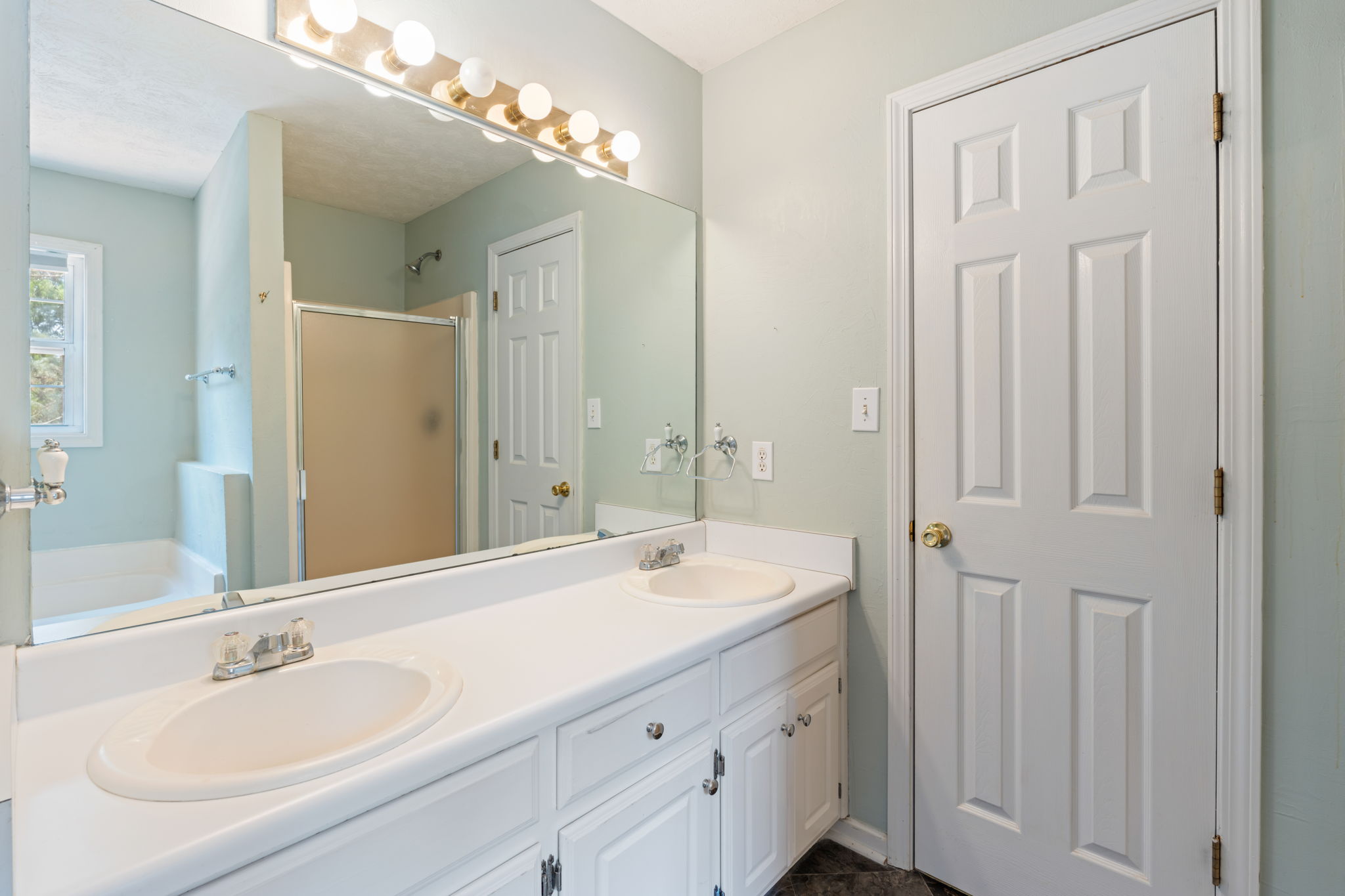 Primary Bathroom with Double Vanity