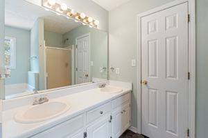 Primary Bathroom with Double Vanity