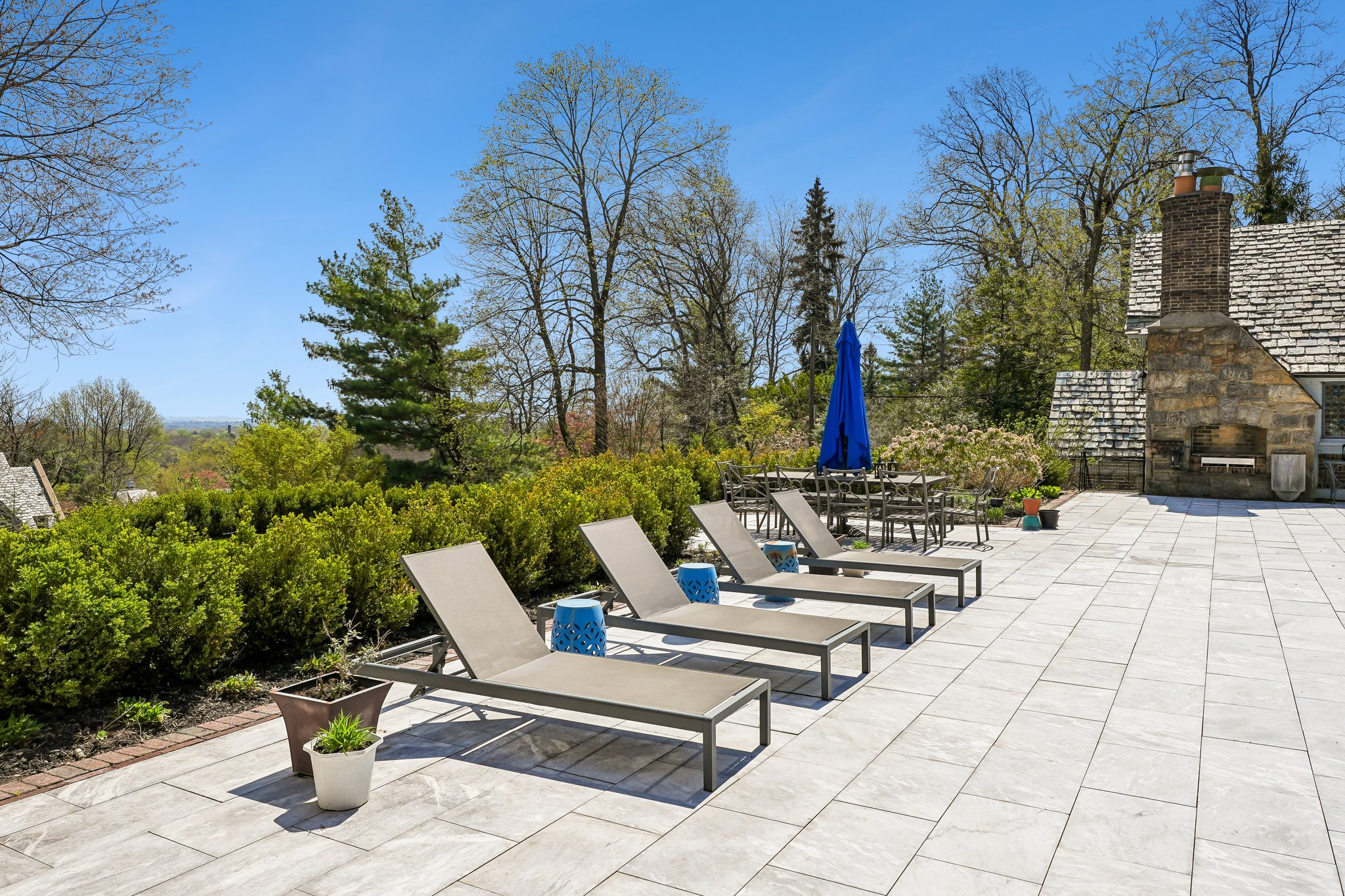 Custom Natural Stone Patio