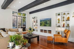 Family Room w/ Custom Built-ins