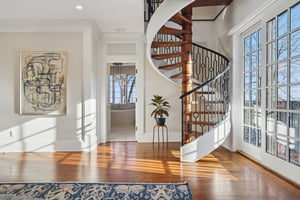 Gorgeous Light in the Primary Bedroom