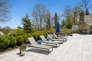 Custom Natural Stone Patio