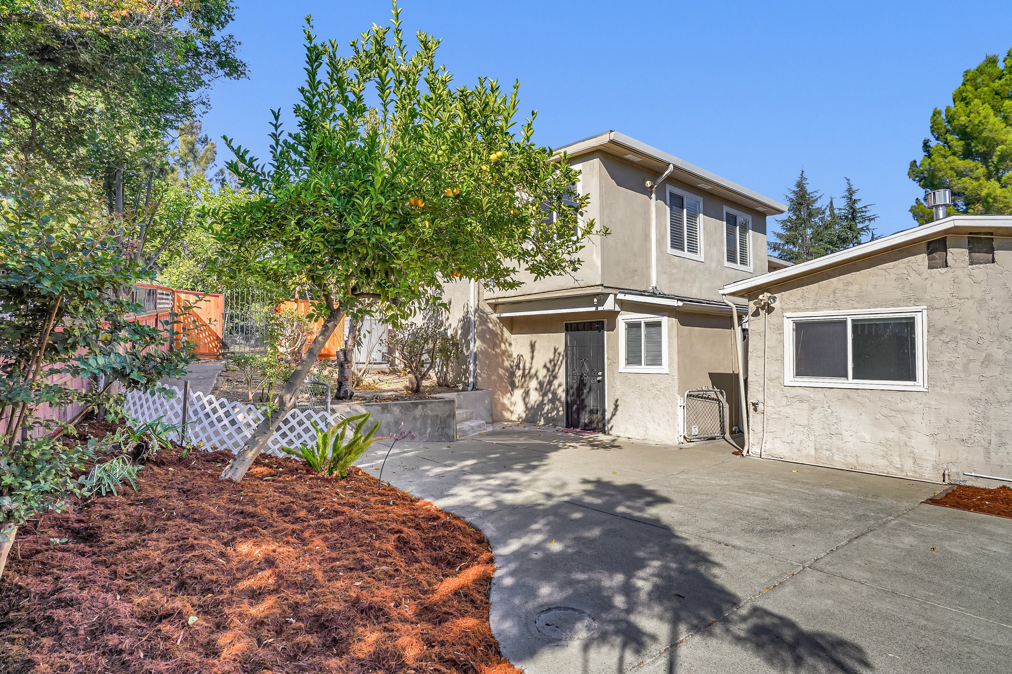 Rear Patio & ADU Apt Entry