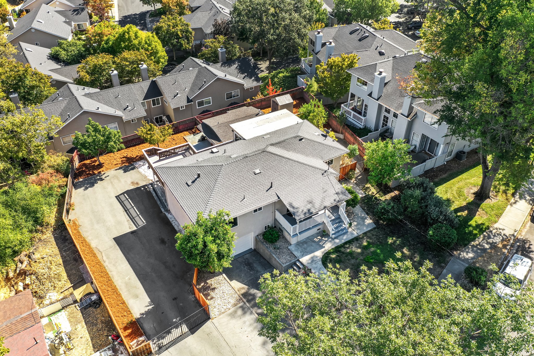 Aerial Front View